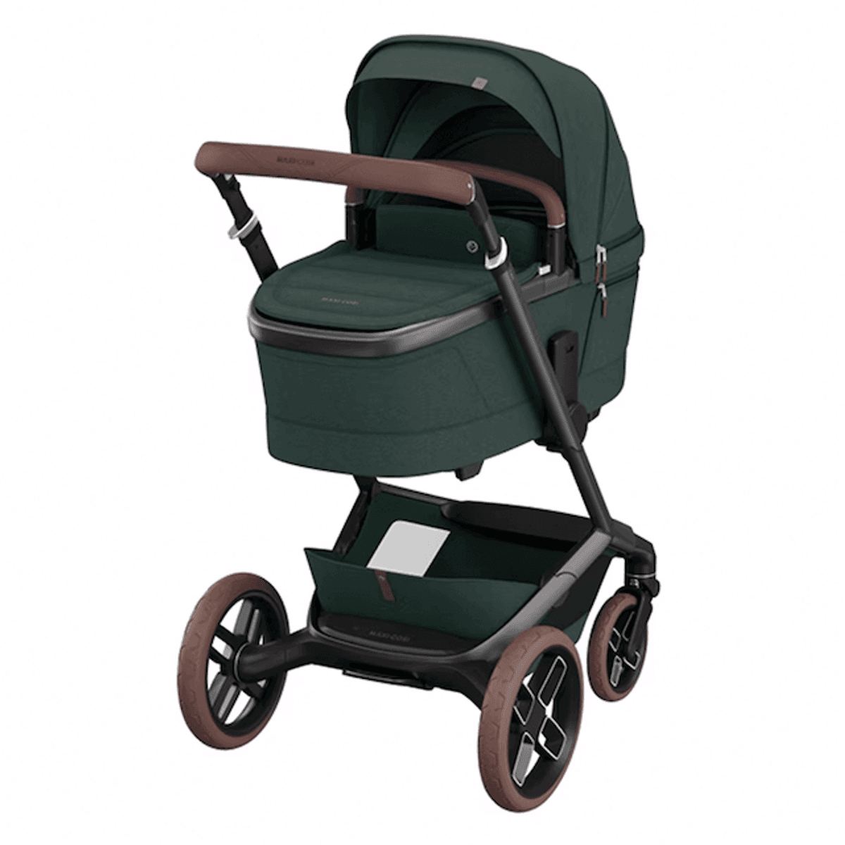  Maxi-Cosi | Fame Kombivogn Twillic Green + Pebble Pro 2 Bilstol og Base 360 Pro