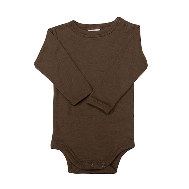 Hovedbilde Rondane | Ull Body lang arm | DK. Brown