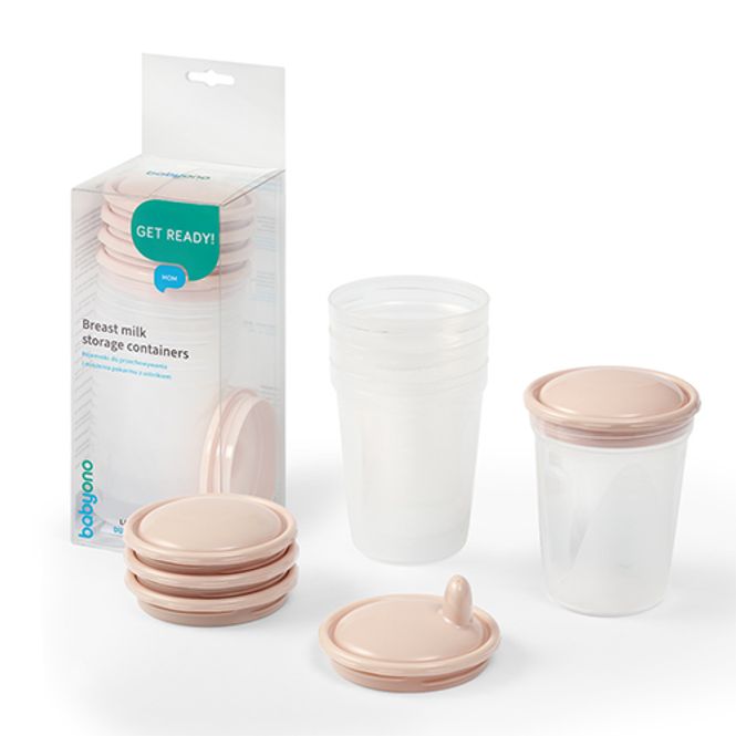 Hovedbilde Babyono | Oppbevaringsbegre til morsmelk og barnemat | 4 x 200 ml