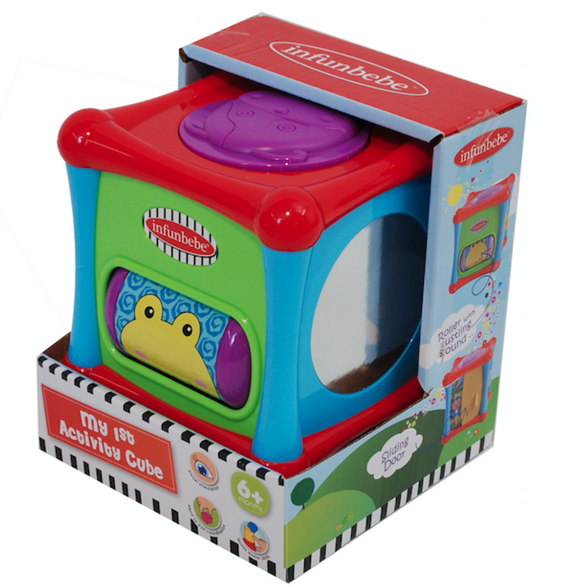 Infunbebe | Aktivitets lekekube | 6m+