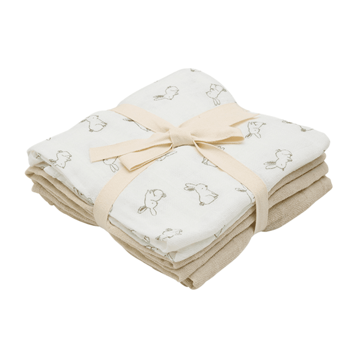 Pippi Peyote Økologisk Tøybleier Muslin 3-pakning
