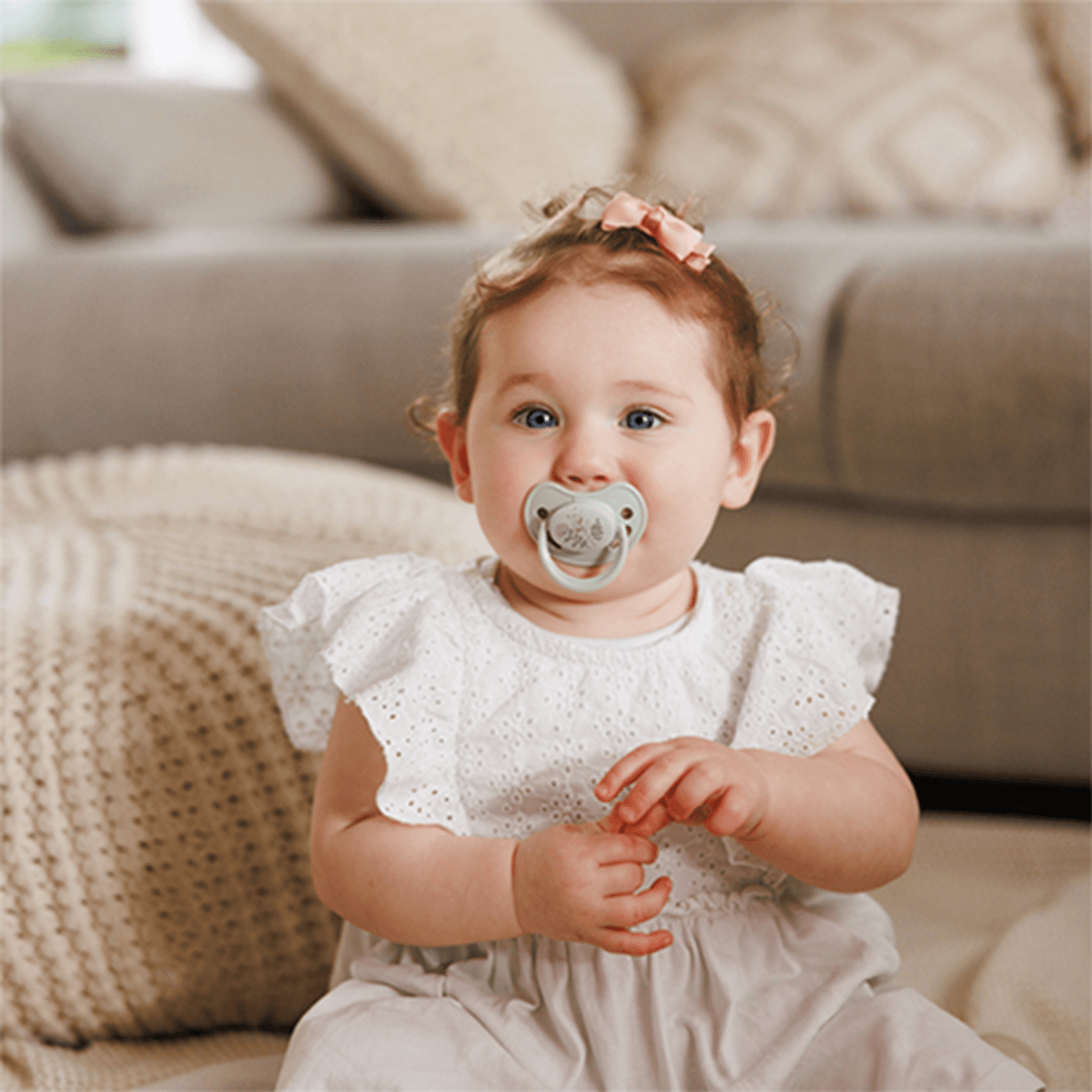 Babyono | Silikon Smokk | 6-18 mnd.