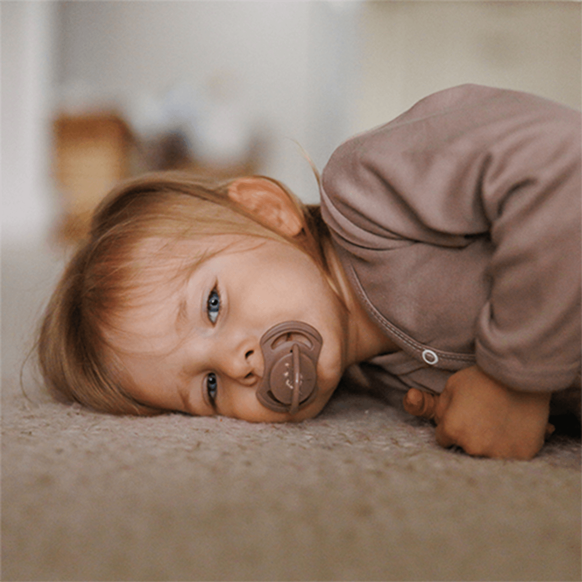 Babyono | Symmetrisk Sillikonsmokk | 18 mnd+