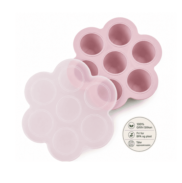 Hovedbilde Troller Kids | Silikon Mat Oppbevaring og Fryseform | Rosa