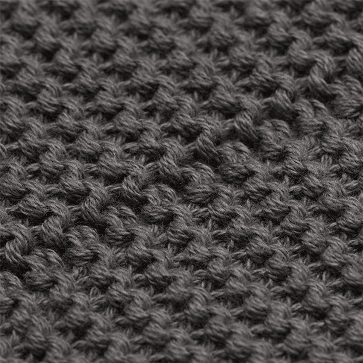 Fillikid | Strikket babyteppe | 80 x 100 cm | Grey