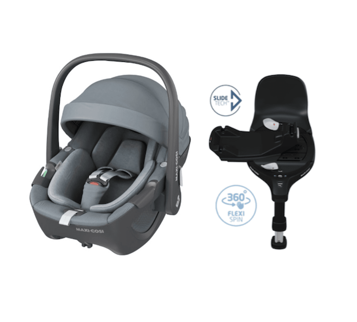  Maxi-Cosi | Fame Kombivogn Twillic Black + Pebble Pro Bilstol og Base 360 Pro