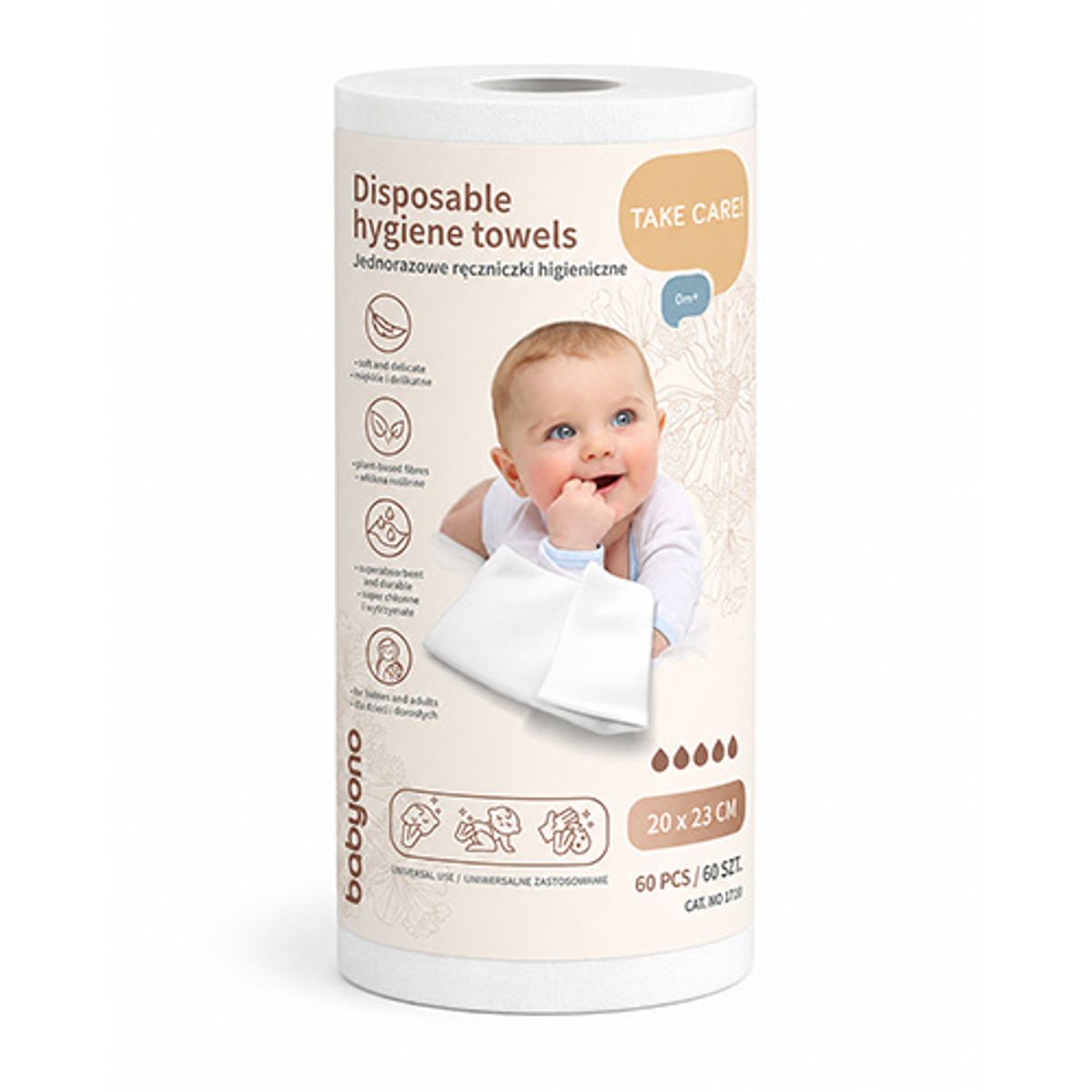 Babyono | Engangskluter til baby | 60 stk.