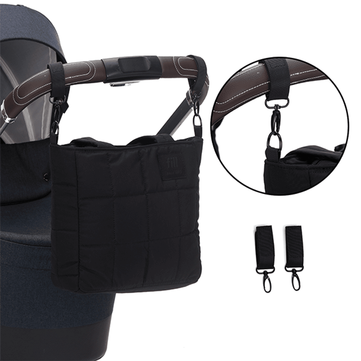 Fillikid | Stelleveske Vienna | 24 x 31 cm | Black