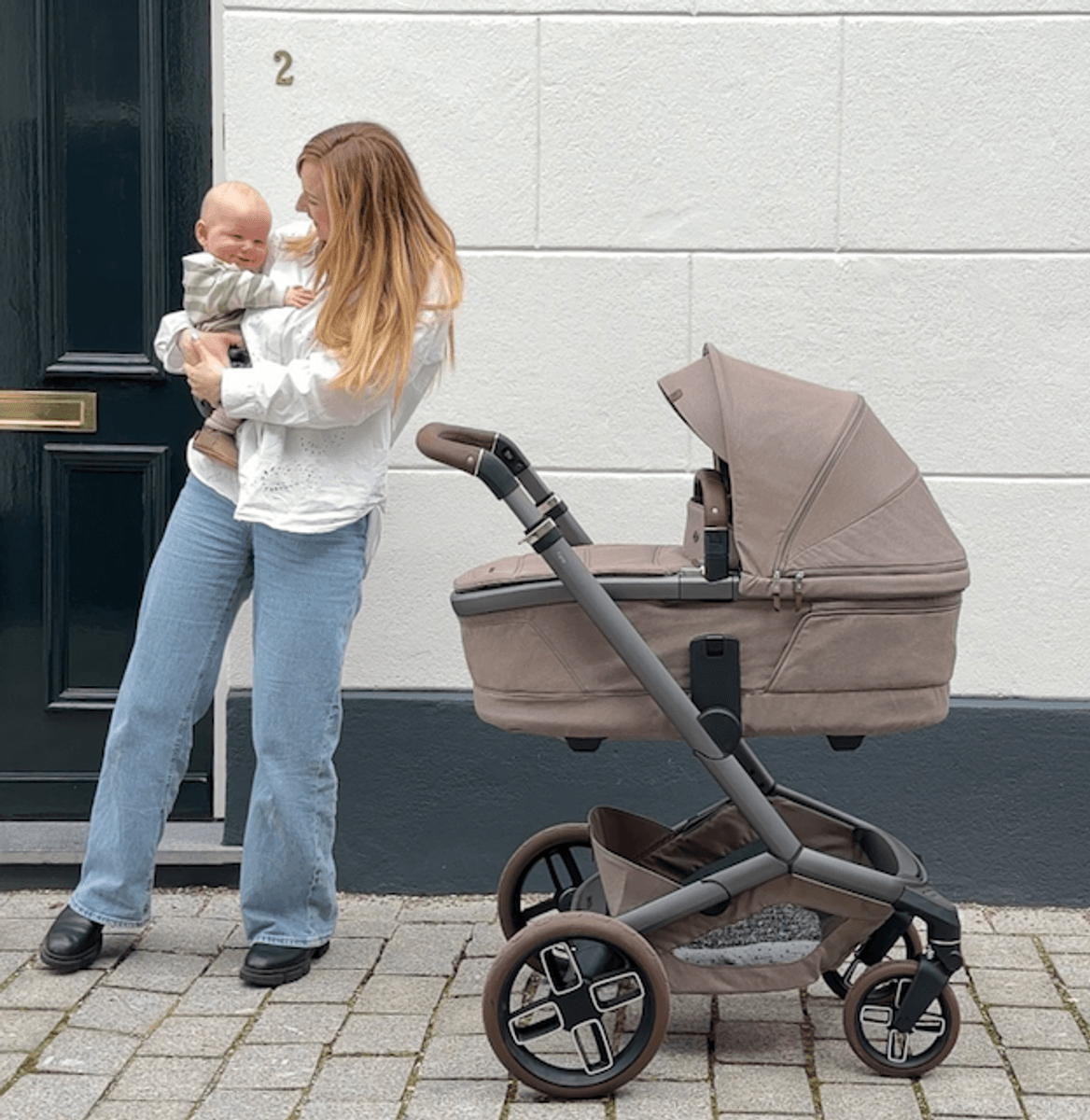  Maxi-Cosi | Fame Kombivogn Twillic Green + Pebble Pro 2 Bilstol og Base 360 Pro