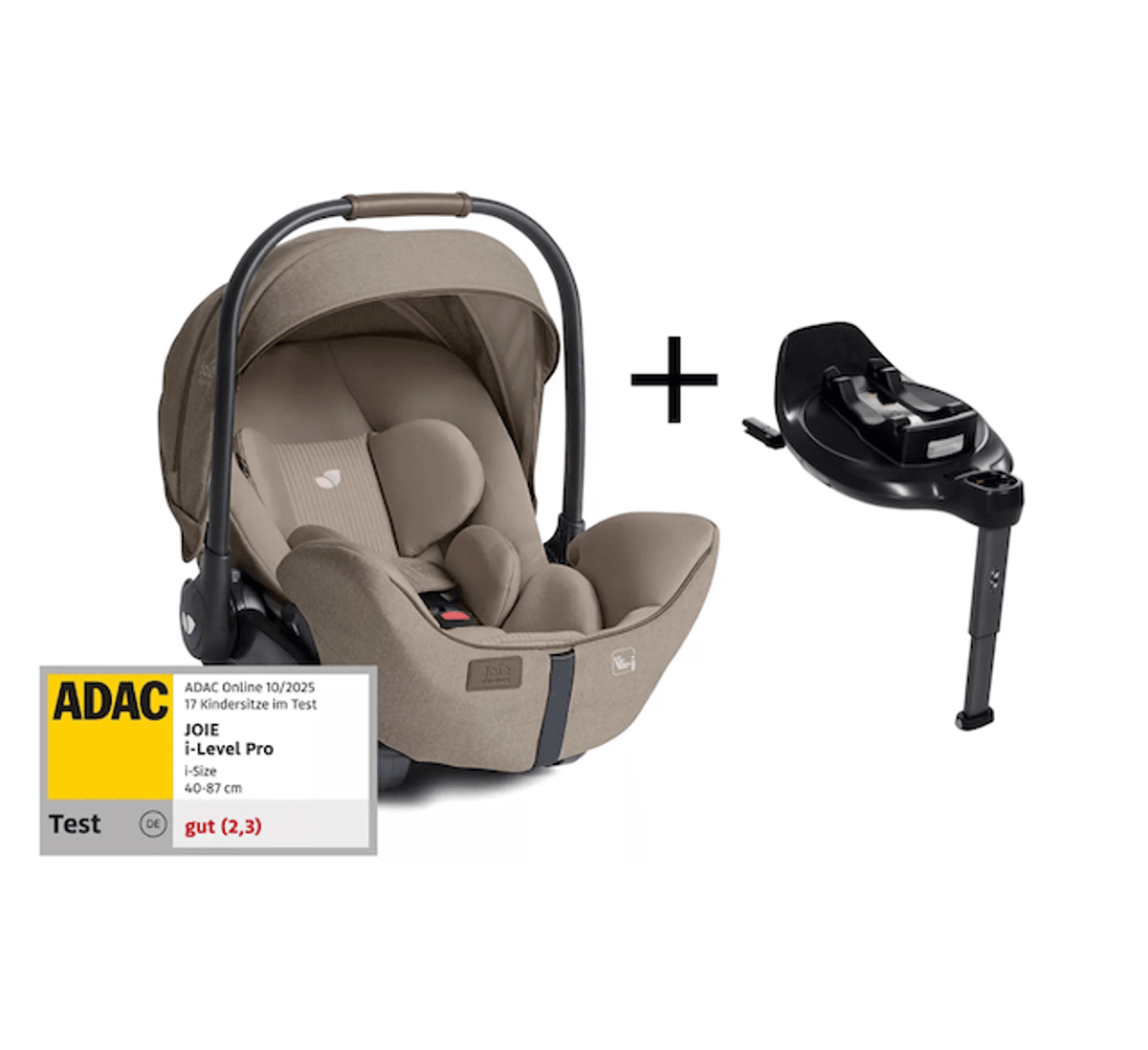 Joie| I-Level Pro + Base 360 | 0-13 kg | Sandstone