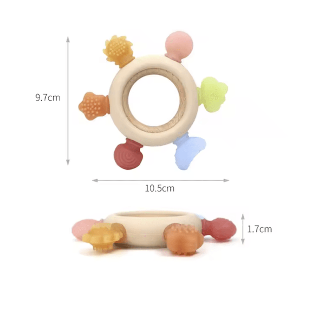 Troller Kids | Silikon Bitestjerne | Dus Natur