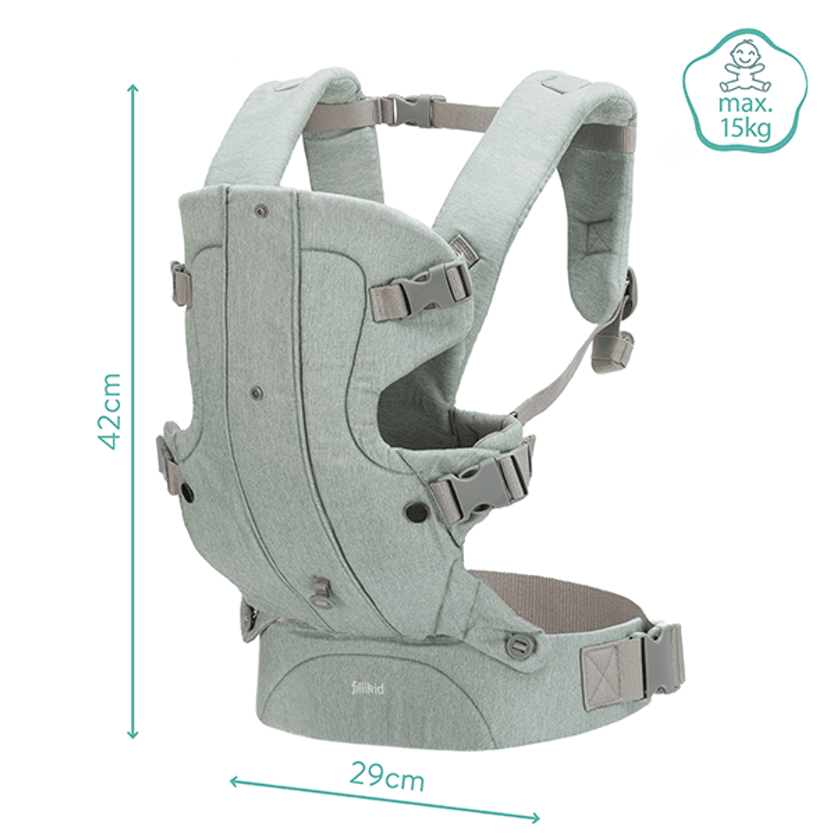 Fillikid | Walk Bæresele | Pistachio