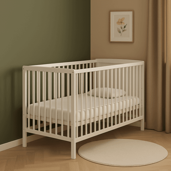 Hovedbilde Troller | Happy Sprinkelseng og Helsemadrass | Hvit 120x60 cm