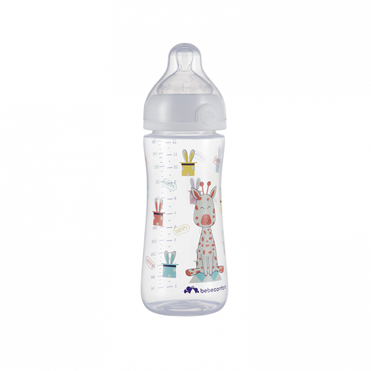 Bebeconfort | Emotion Tåteflaske | 360ml | 6m+ | Hvit