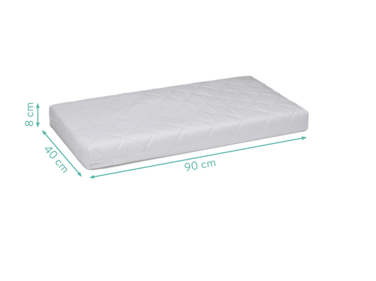 Fillikid | Madrass til Cocon Bedside | 40 x 90 x 8 cm