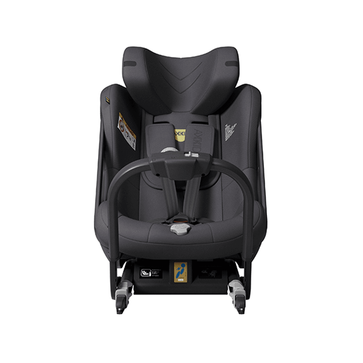 AxKid One 3 + | Bilstol 0 - 7 år | Arctic Mist Grey