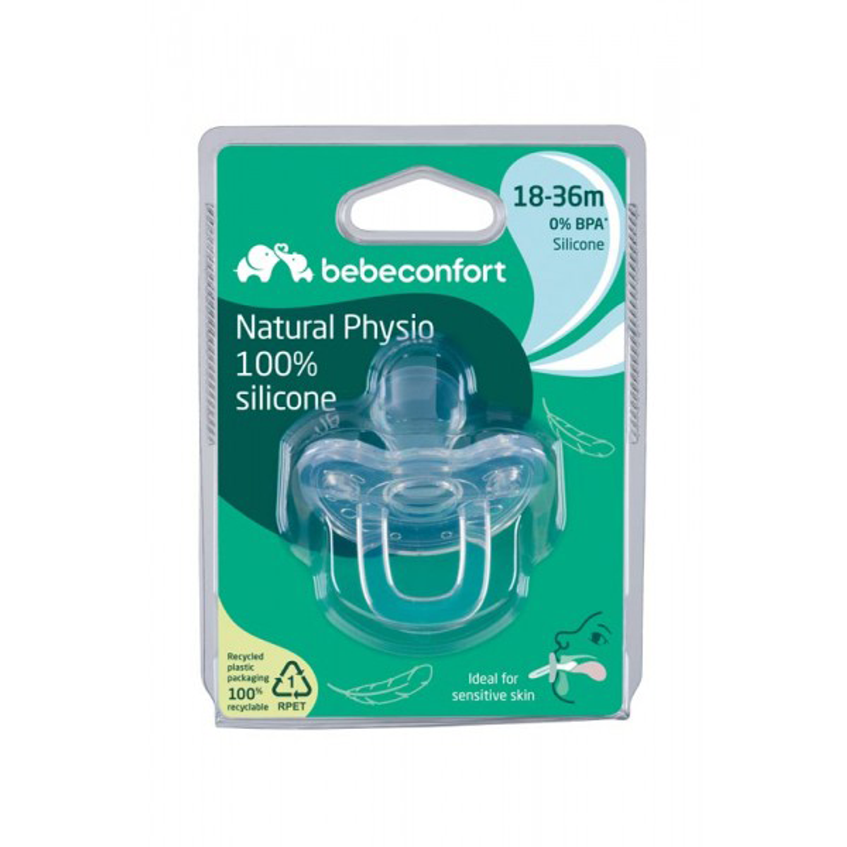 Bebeconfort | Silikon Smokk | 18-36 mnd | Natural Physio 