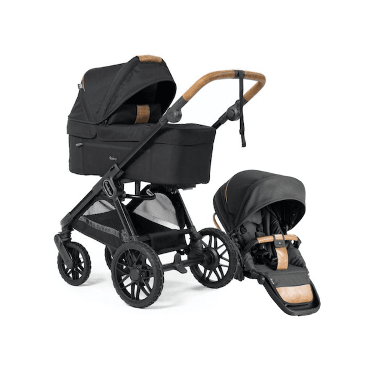 Emmaljunga | Sento Pro Kombi Ergo+ | Outdoor Black / Thunder Grey