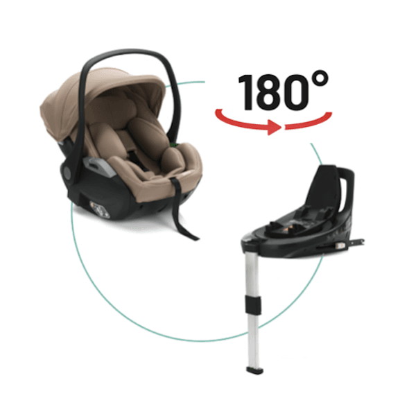 Hovedbilde Fillikid | Noa  Bilstol og Base | 0-13 kg | Dessert Brown