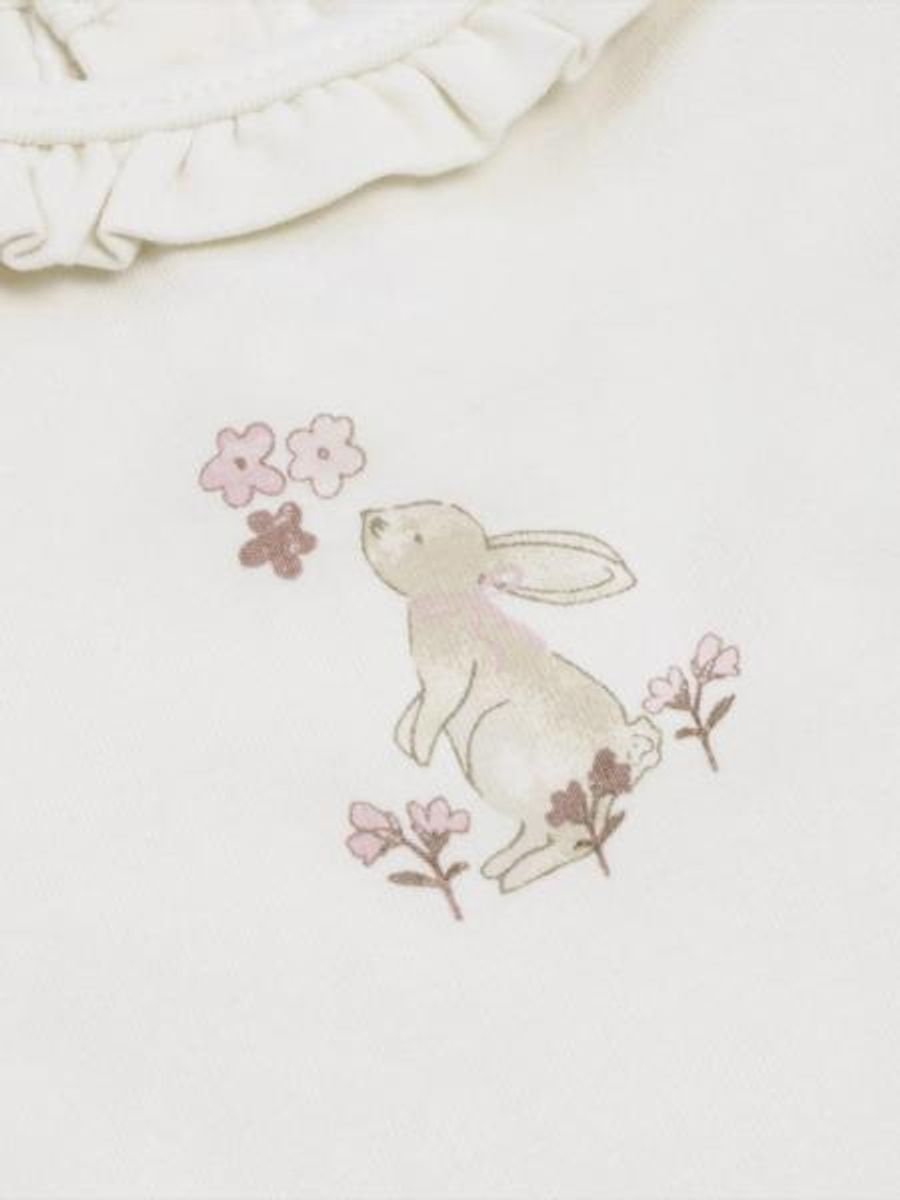 Fixoni | Langermet body med kanin | Pale Lilac