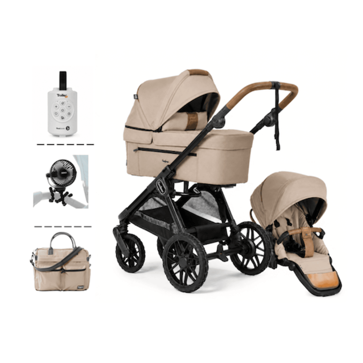 Emmaljunga | Jubileums Vogn + Comfort Pakke| Sento Pro Kombi Ergo+