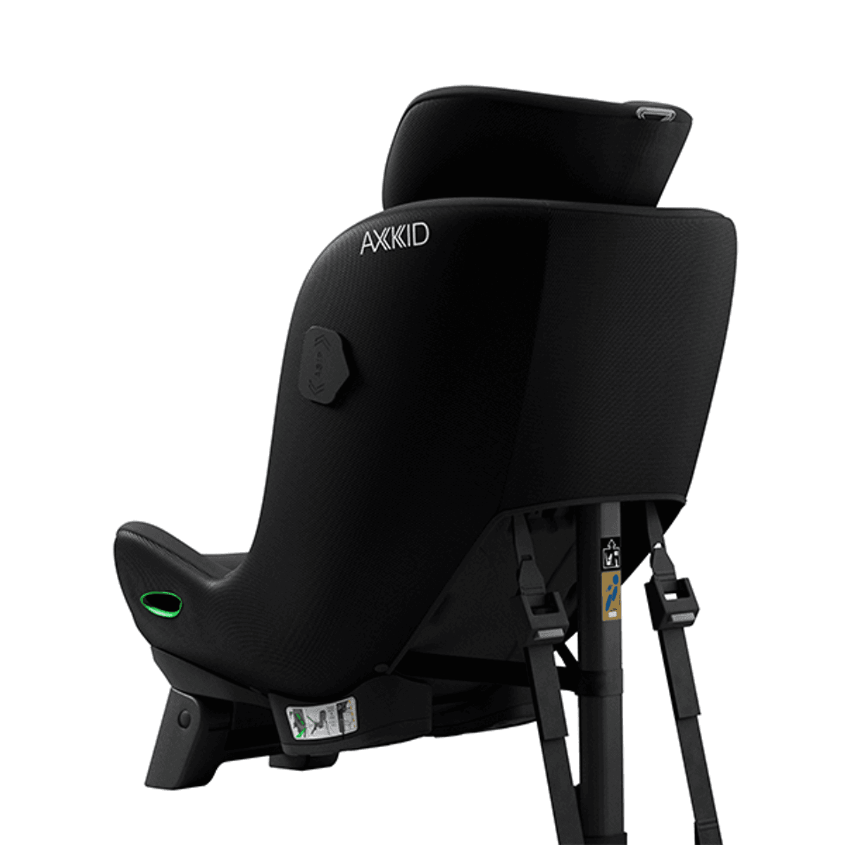 Axkid | Minikid 4 Pro | Bilstol 6. mnd-7år | Costal Storm Black