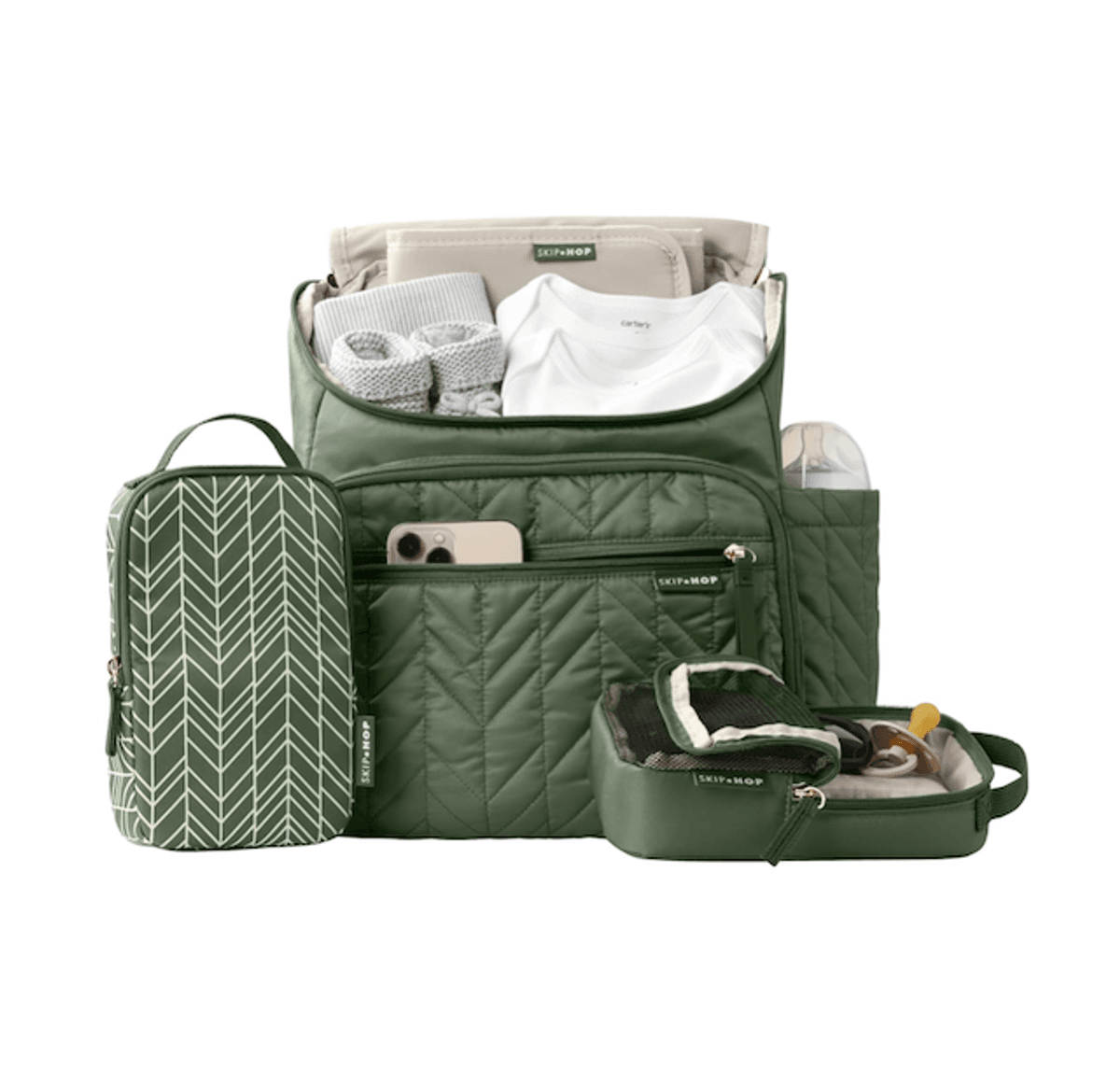 Skip Hop | Forma Ryggsekk Stelleveske | Sage