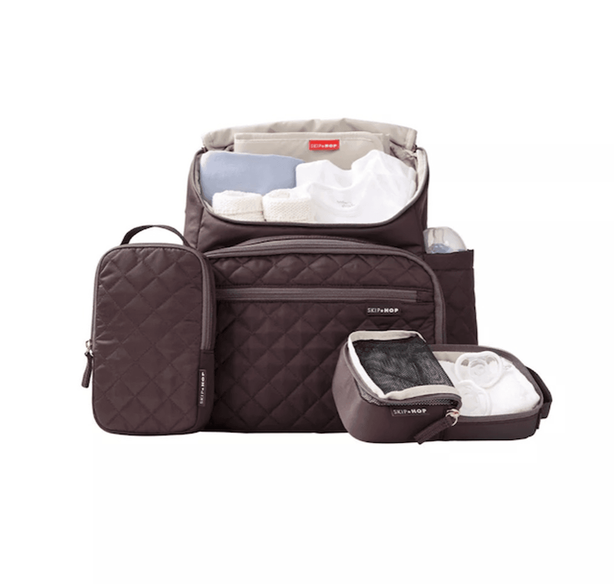 Skip Hop | Forma Ryggsekk Stelleveske | Chocolate
