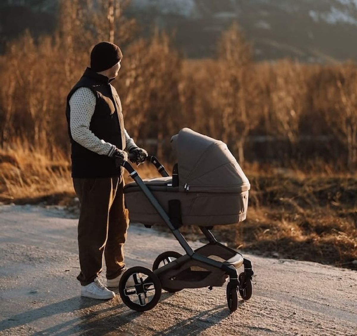  Maxi-Cosi | Fame Kombivogn Twillic Green + Pebble Pro Bilstol og Base 360 Pro