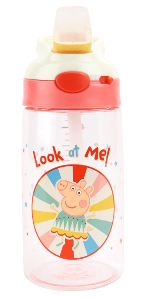 Hovedbilde Peppa Pig | Drikkeflaske med tut | 450 ml | Rosa