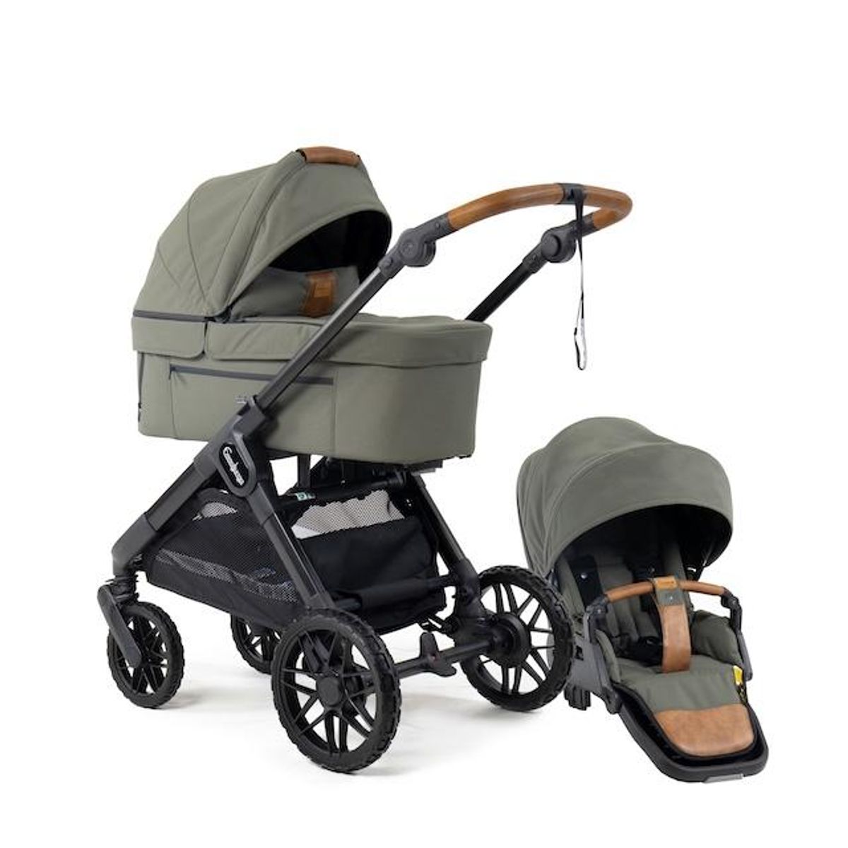 Emmaljunga 2027 | Sento Max Kombi Flat+ | Outdoor Green