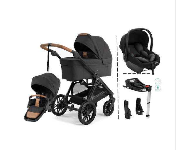 Emmaljunga 2027 | Sento Pro Kombi Flat + Fillikid Bilstolpakke | Outdoor Brown