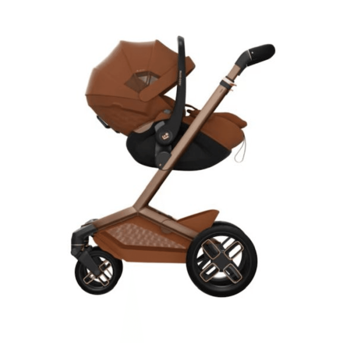 Maxi-Cosi | Fame V2 Vogn + Pebble Slide Pro Bilstol og Base | Copper Terra