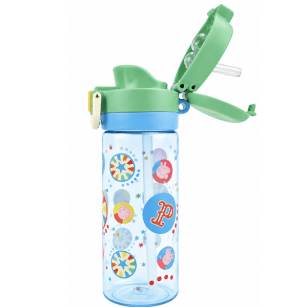 Hovedbilde Peppa Pig | 2-i-1 Drikkeflaske | 600 ml | Blå