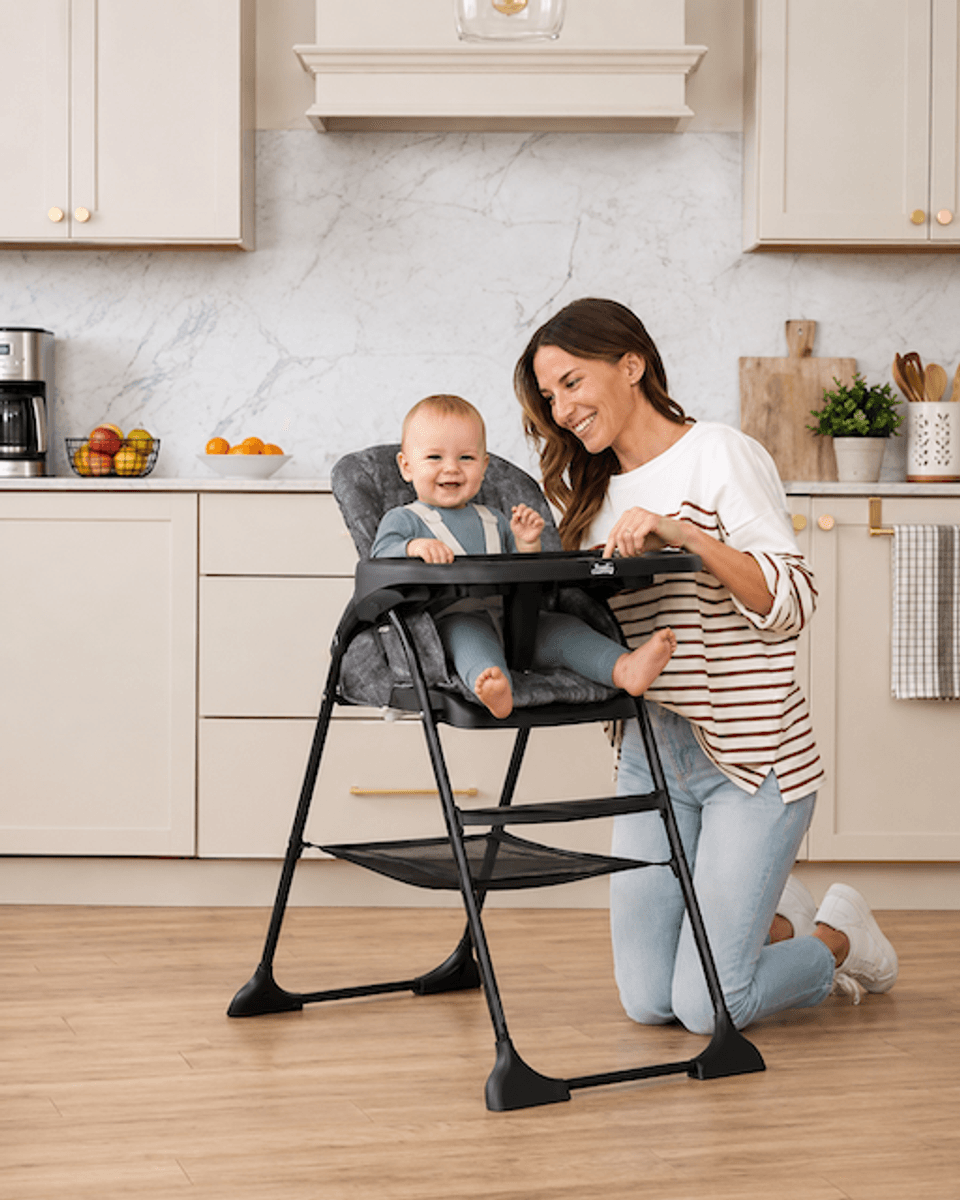 Joie | Mimzy Snacker | ABC Charcoal