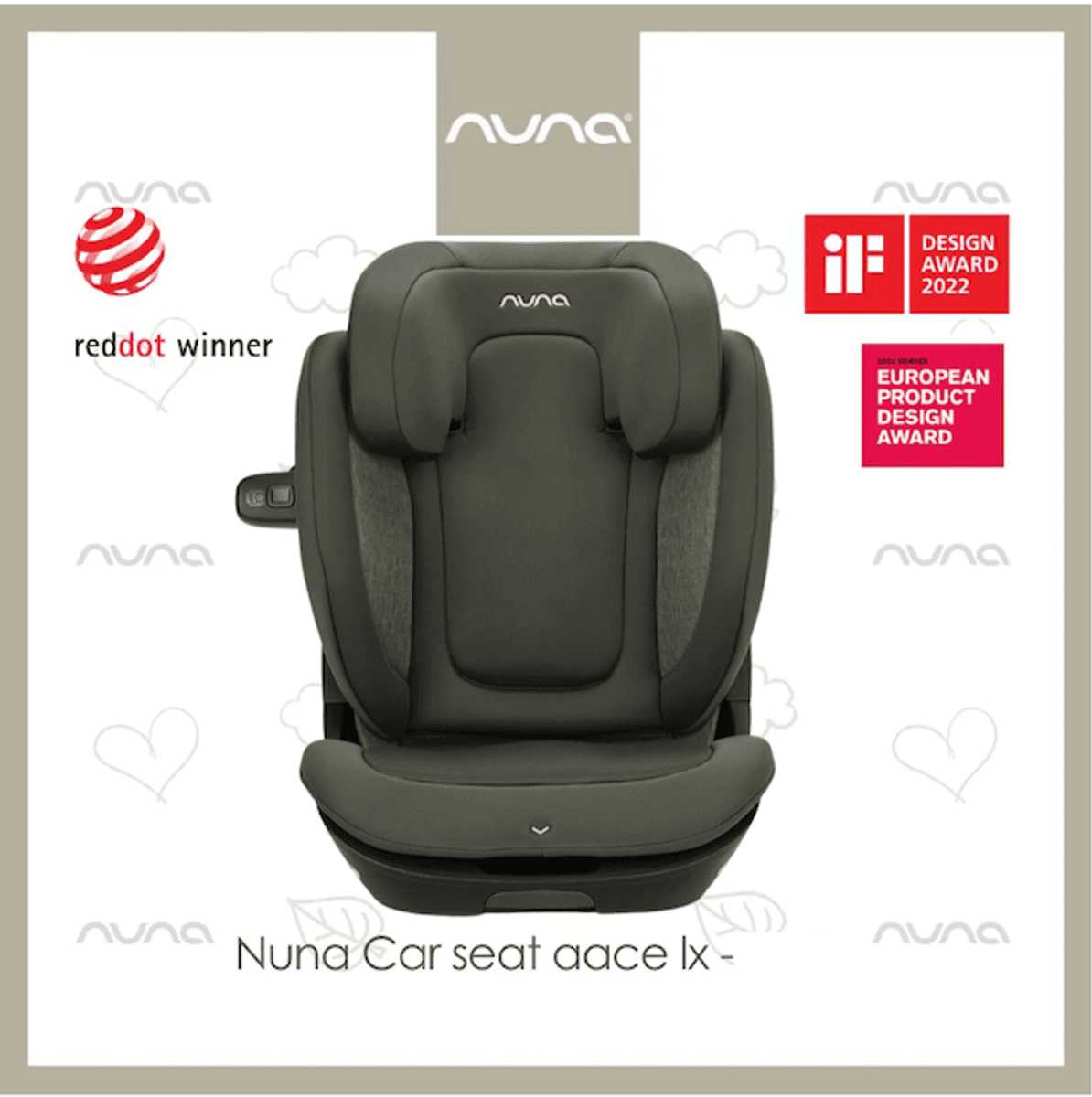 Nuna | AACE LX 100-150cm 4 til 12 år | Forest