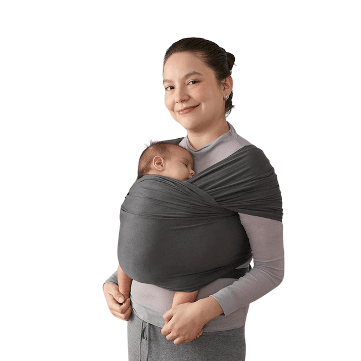 Ergobaby | Aura Bæresjal Wrap Knit | Soft black