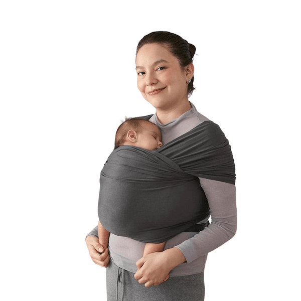 Hovedbilde Ergobaby | Aura Bæresjal Wrap Knit | Soft black