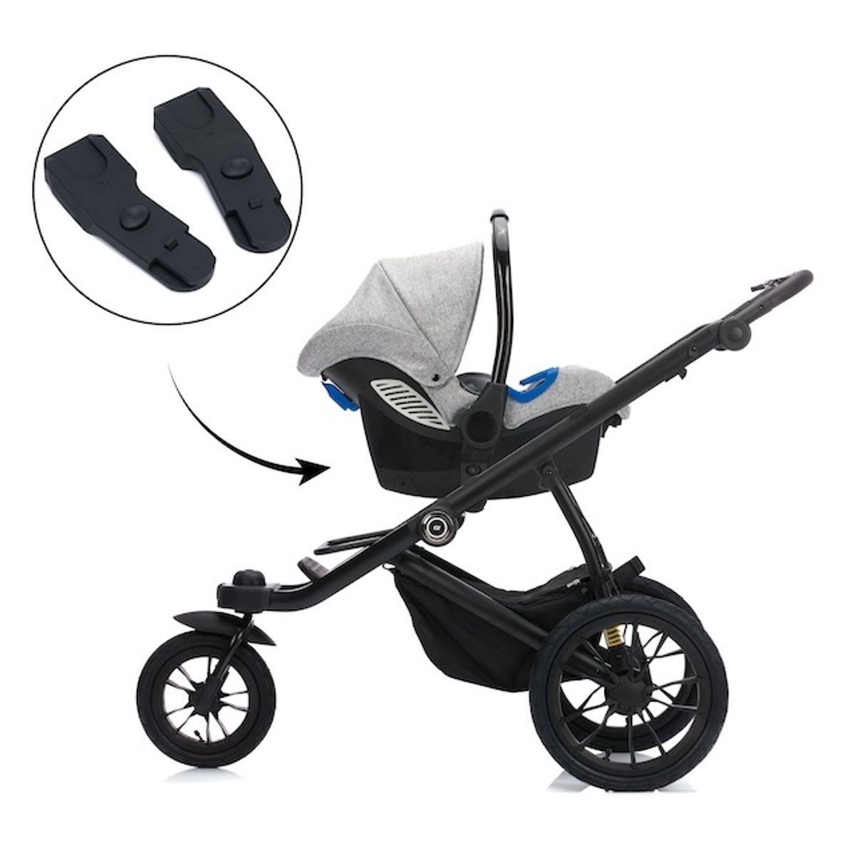 Fillikid | Bilstol adapter til jogger Runner