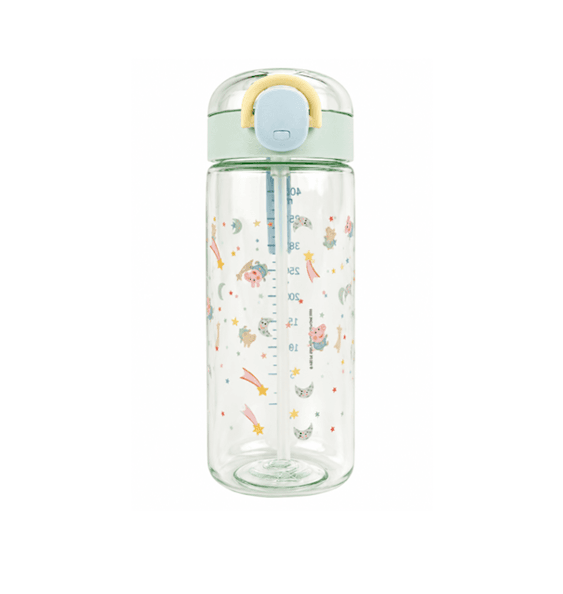 Peppa Pig | Evie Sugerørskopp | 400 ml | Grønn