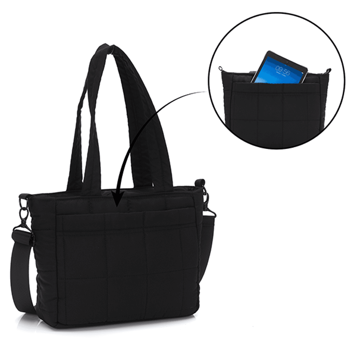 Fillikid | Stelleveske Vienna | 24 x 31 cm | Black