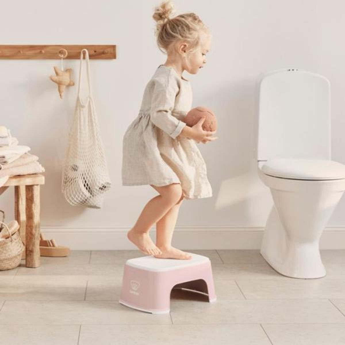 BabyBjörn | Barnekrakk | Blek Rosa/Hvit