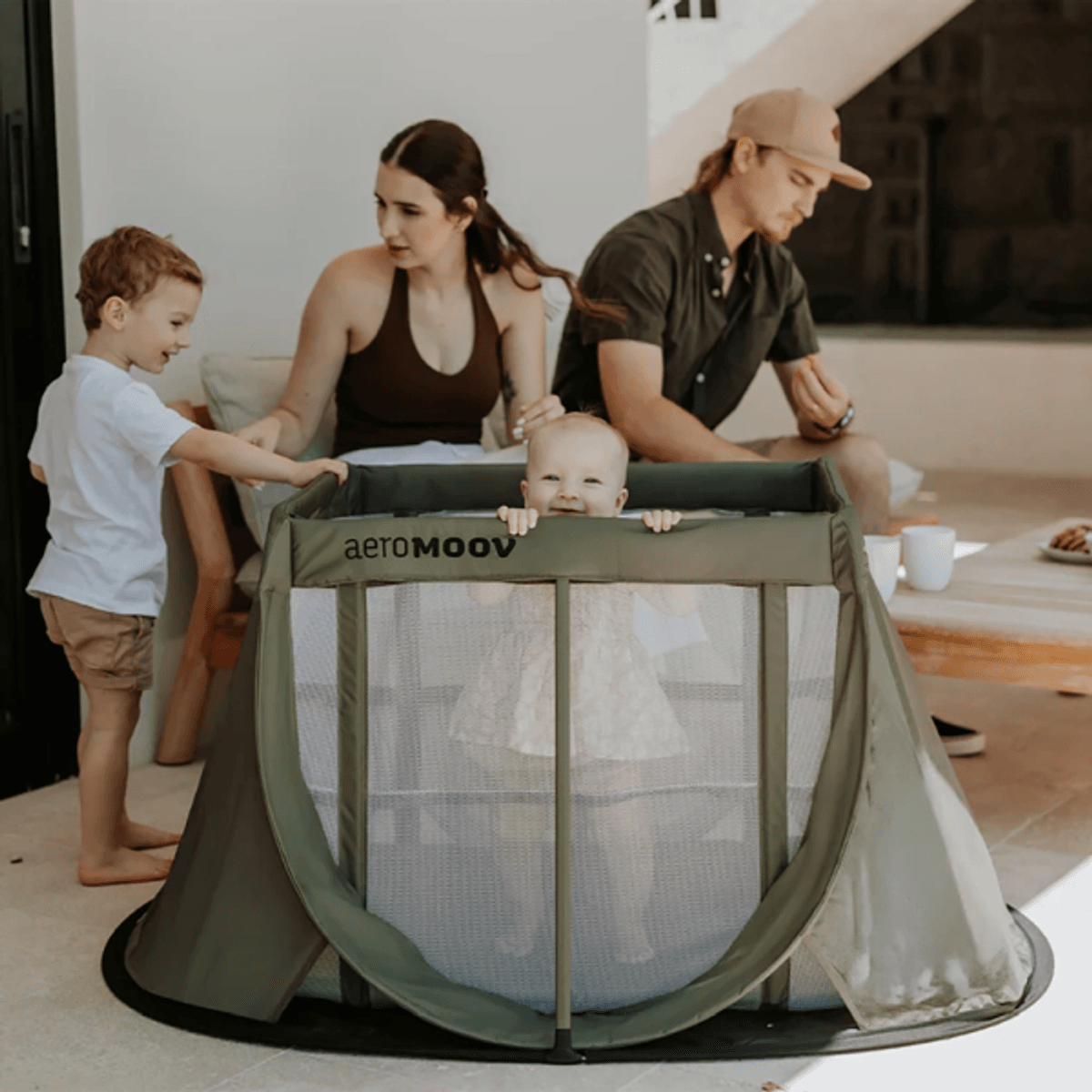 AeroMoov | Instant Pop-UP Reiseseng | Moss Green