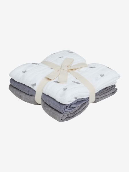 Hovedbilde Pippi | Muslinkluter 3-pk | Tradewinds
