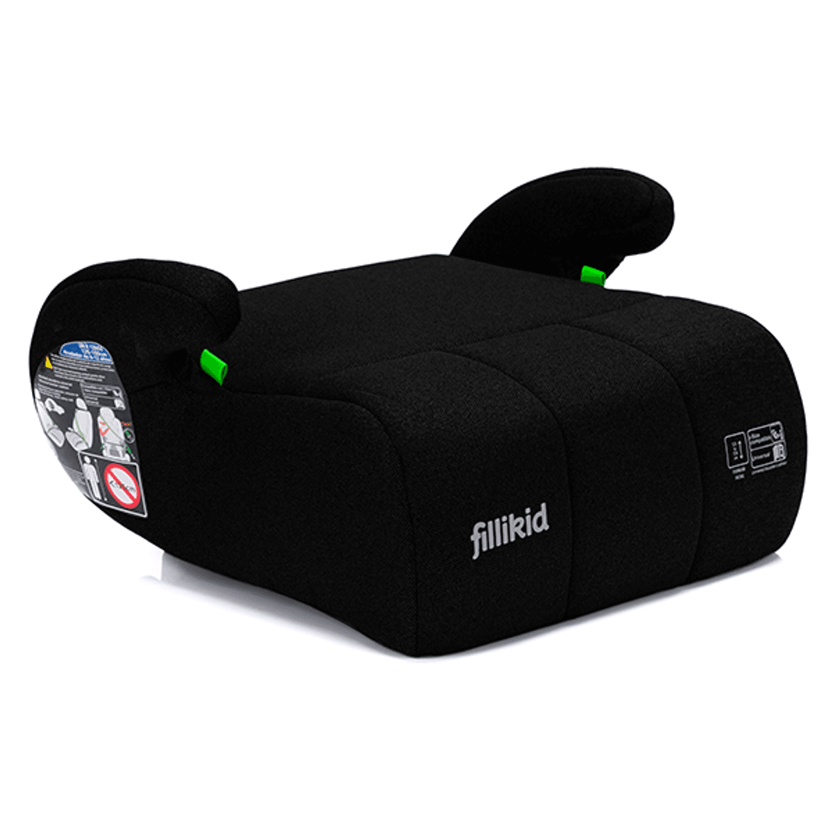  Fillikid | Comfort Bilstolpute (125–150 cm) | Black