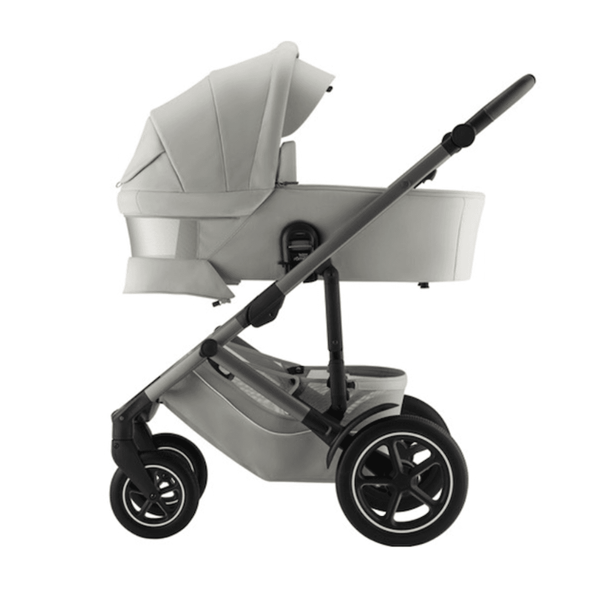 Britax | Smile 5Z kombivogn + Noa bilstol & Base | Linnen Grey