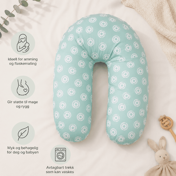 Hovedbilde Fillikid | Gravid og ammepute 190 cm | Circles Ocean 