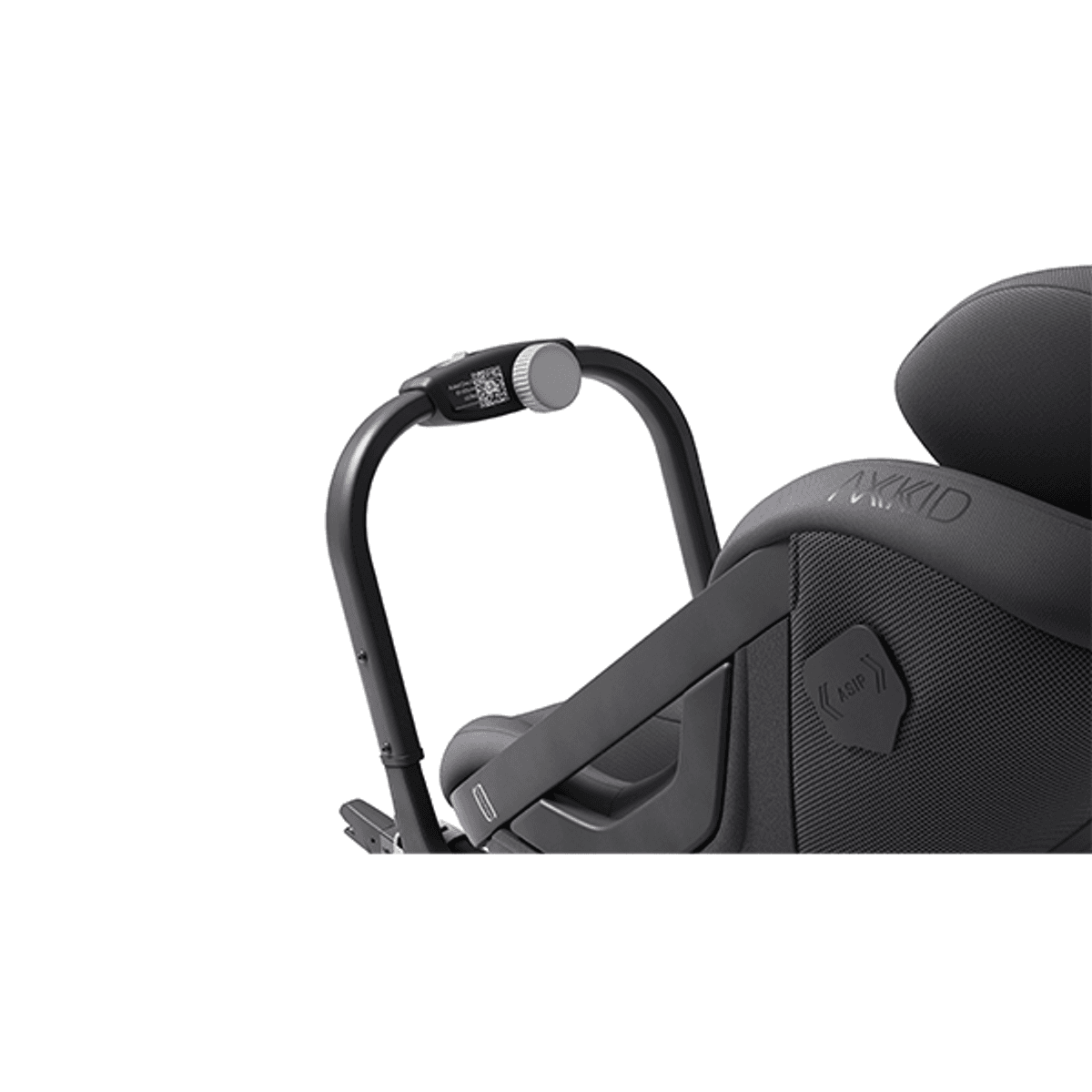 AxKid One 3 + | Bilstol 0 - 7 år | Arctic Mist Grey