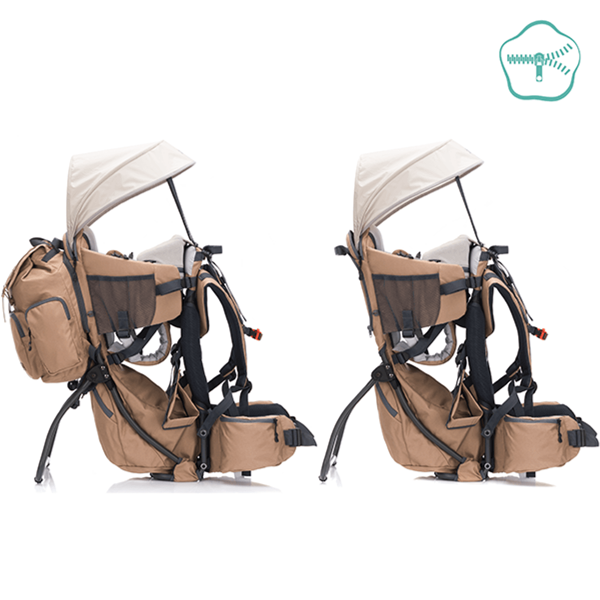 Fillikid | Adventure Bæremeis | Dessert Beige