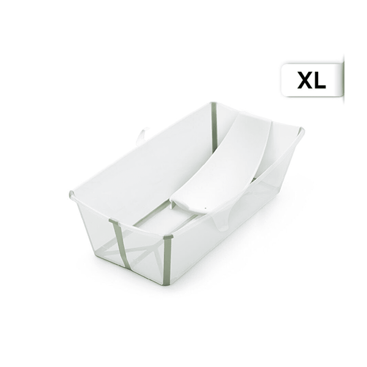 Stokke Flexi Bath X Large Transparent Green Rudo no